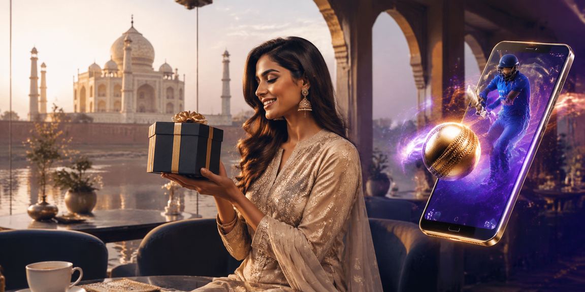 Indian player logging in on mobile device
