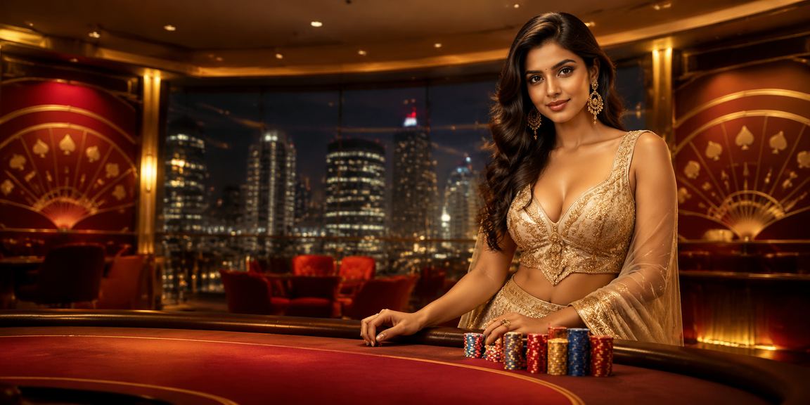 Indian player engaging with online Teen Patti game at home